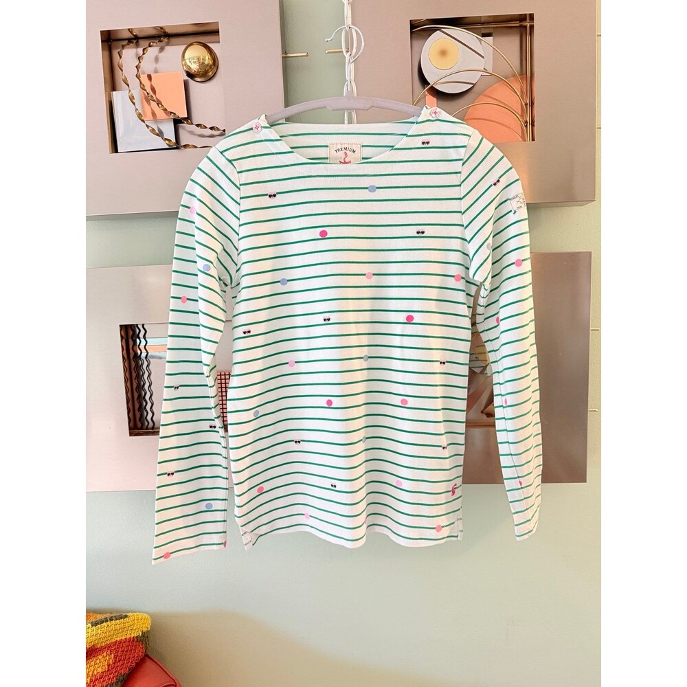 Joules long sleeve striped top